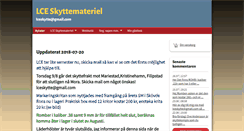 Desktop Screenshot of lceskytte.se