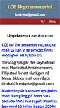Mobile Screenshot of lceskytte.se